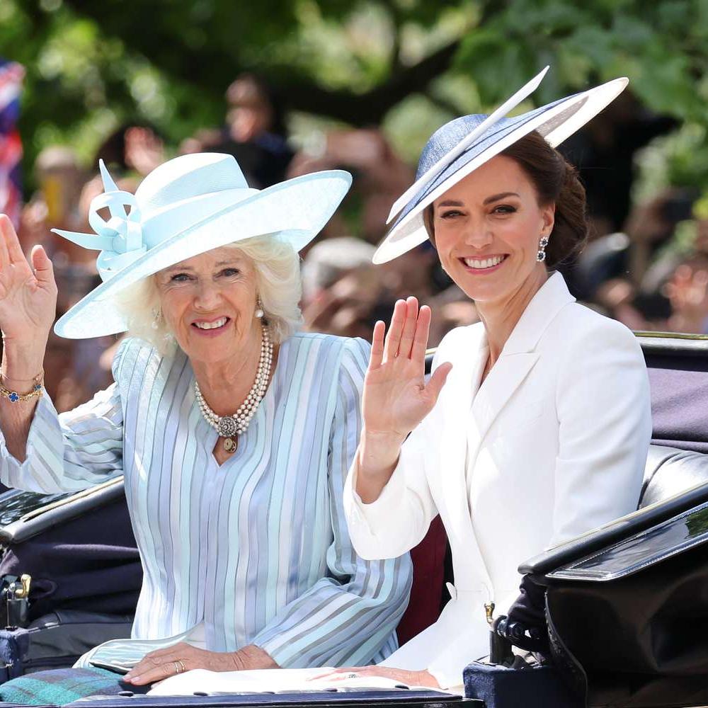 كيت ميدلتون والملكة كاميلا