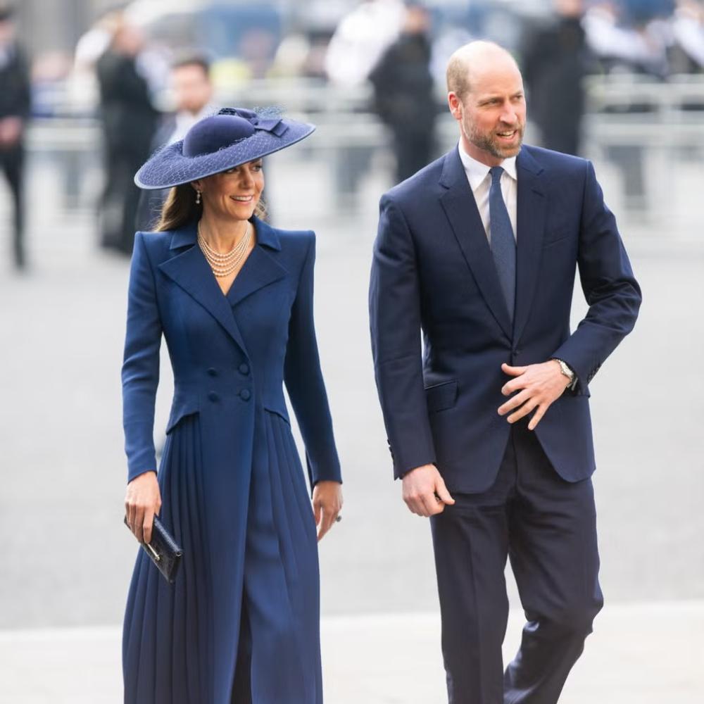 كيت والأمير ويليام إلى الملك تشارلز والملكة كاميلا للاحتفال بالكومنولث في دير وستمنستر