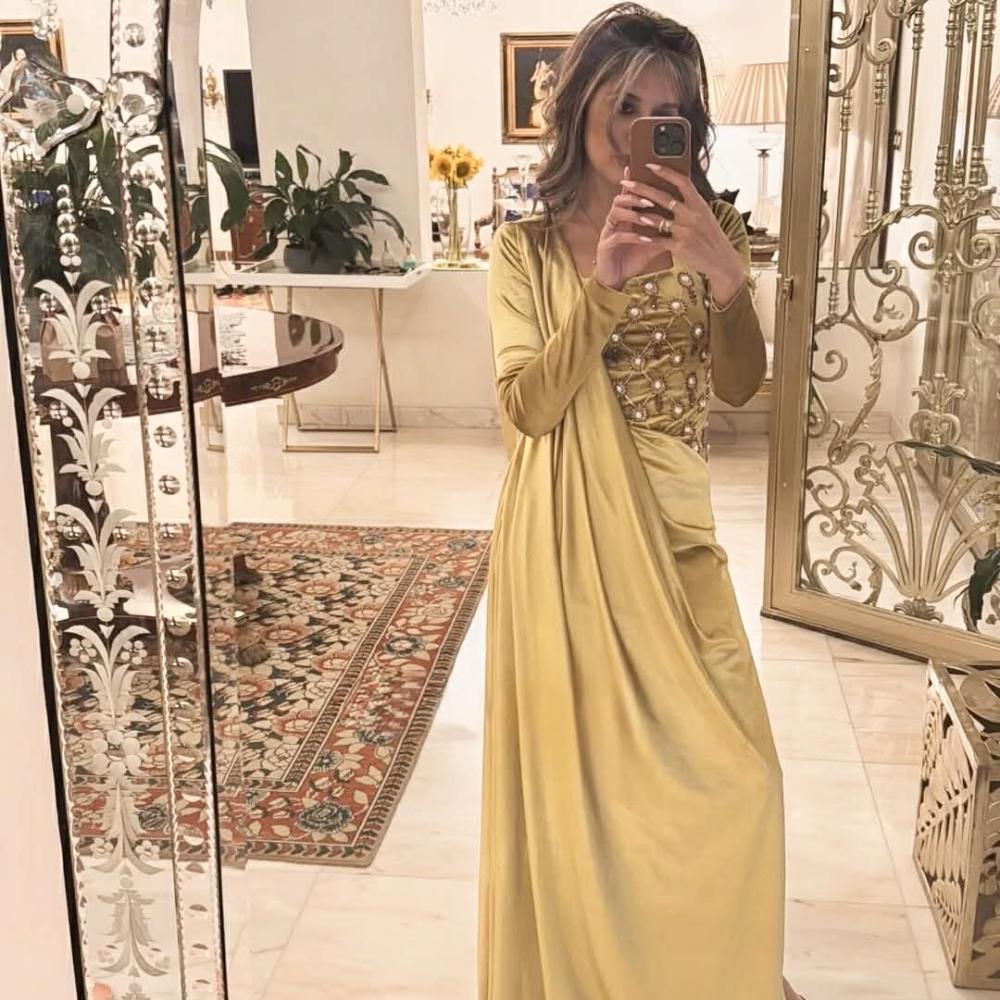 اسيل الرويشد خلال حفل الخطوبة