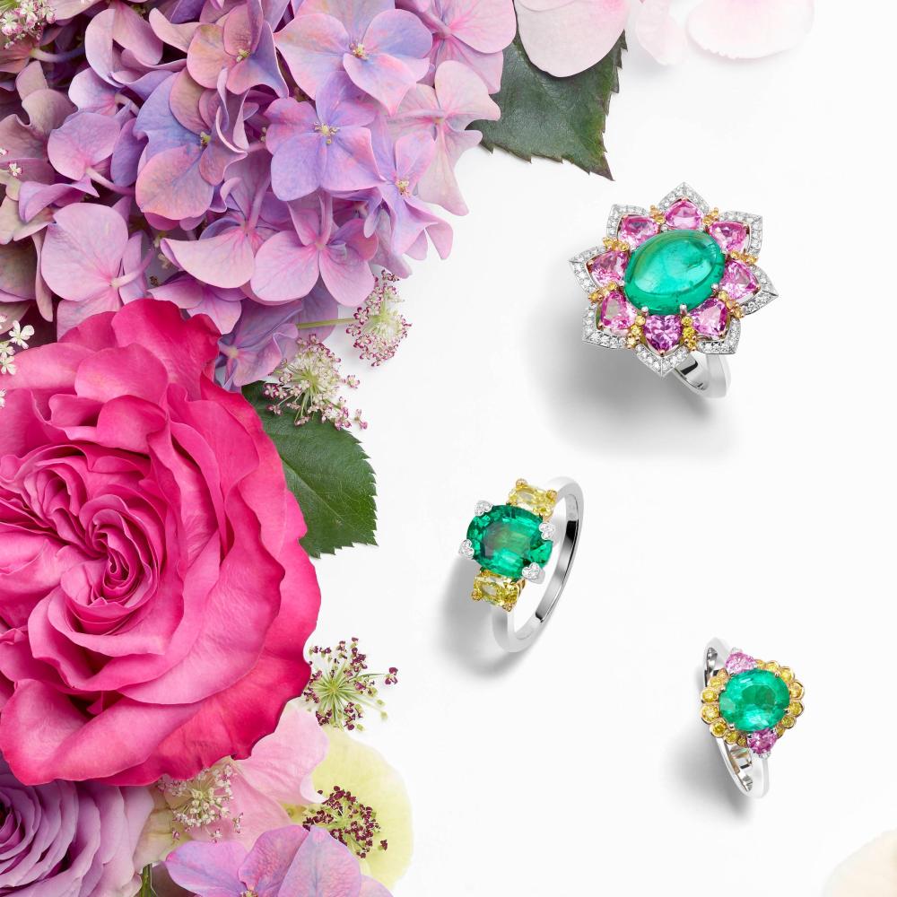 خواتم من مجموعة Caroline's Garden