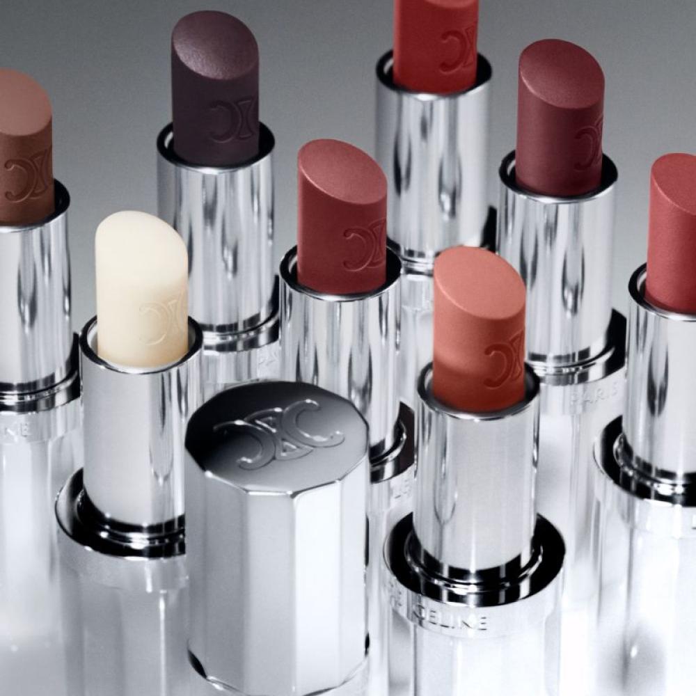 إطلاق LE ROUGE CELINE من CELINE BEAUTÉ: بلسم شفاه مطفي بثمانية ألوان وترطيب طويل الأمد