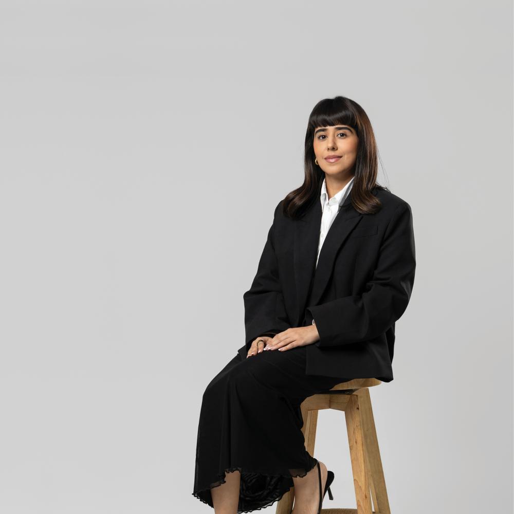 المؤسسة والرئيسة التنفيذية لاستوديو "سوليد" للتصميم بثينة العباسي