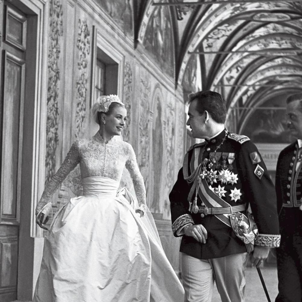 غريس كيلي Grace Kelly ورينيه الثالث Rainier III