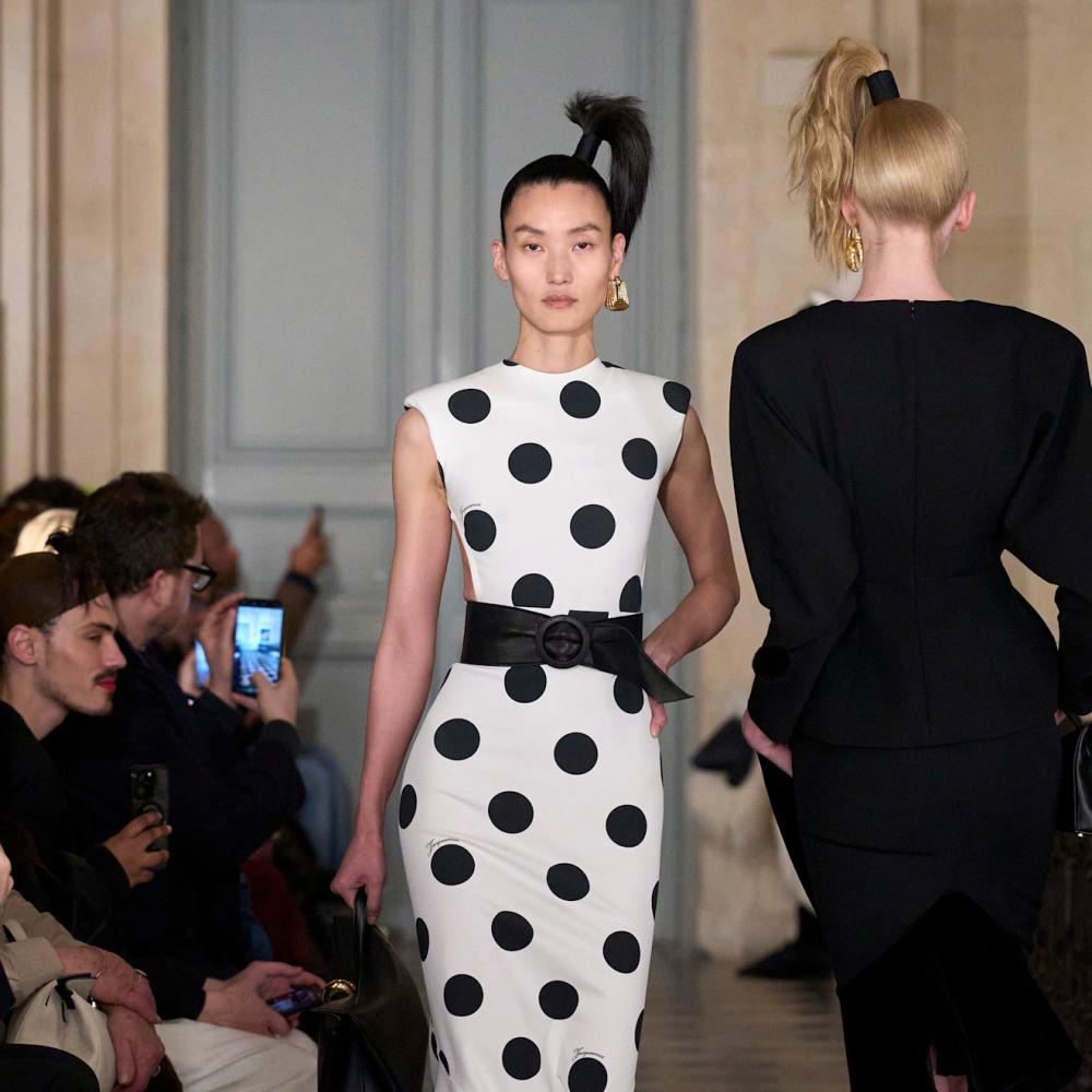 فستان بولكا دوت من ‏Jacquemus