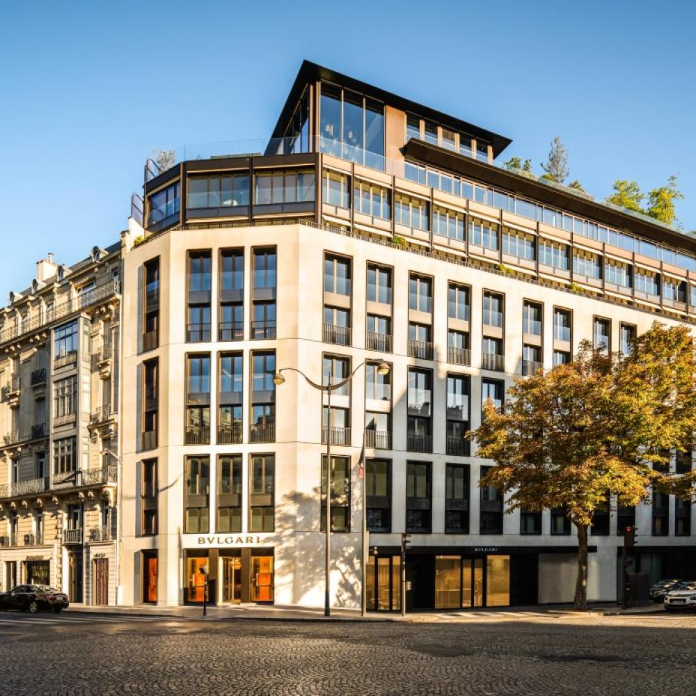 فندق بولغري باريس Bvlgari Hotel Paris ينال لقب قصر Palace تقديرا لتميّزه في الضيافة الفاخرة