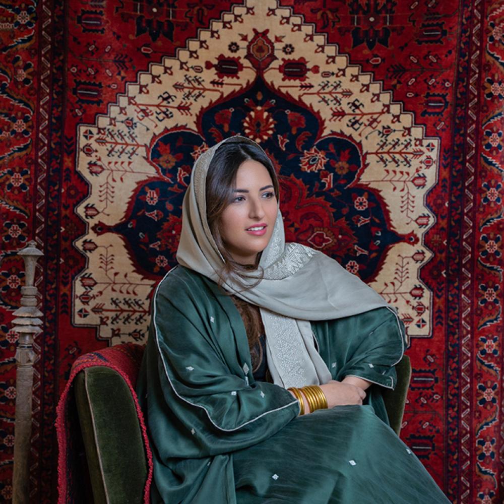 سارة الراشد مؤسسة والرئيس التنفيذي لمشروع Sadu Escape