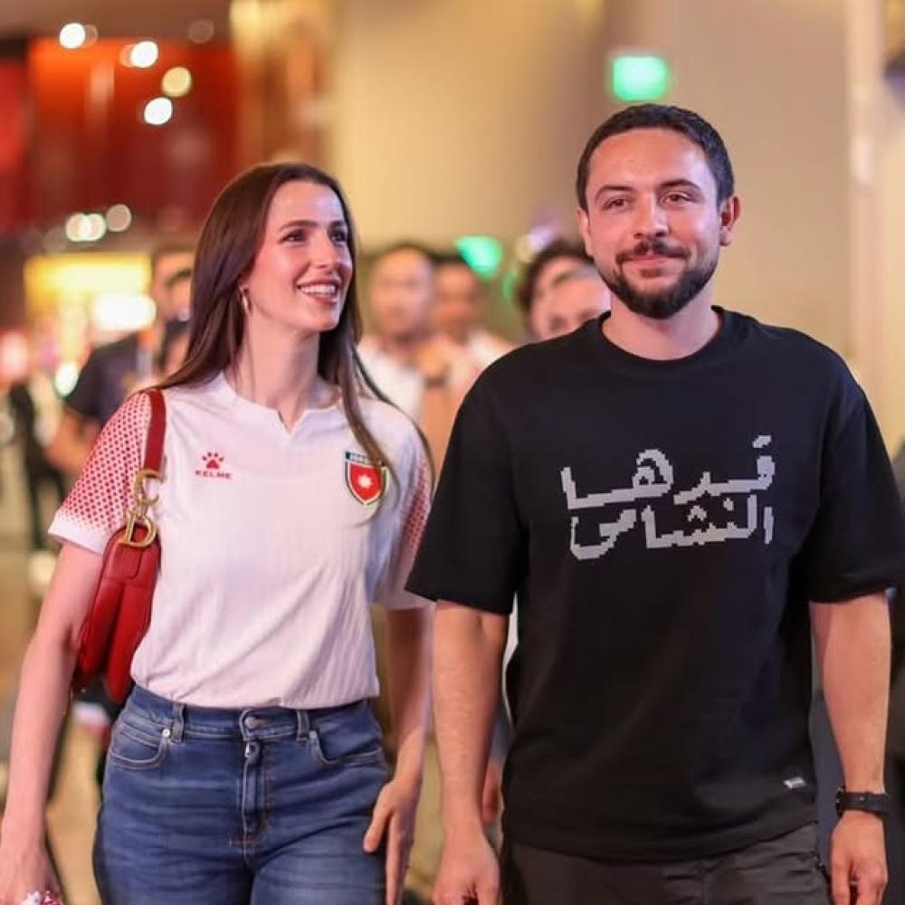 الأميرة رجوة بإطلالة رياضية داعمة لـ"النشامى" في كأس العالم 2026