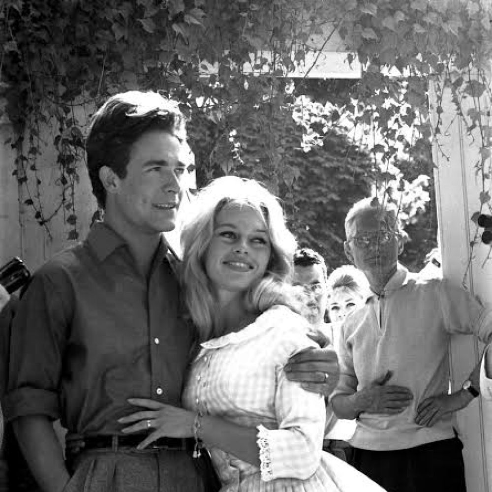 بريجيت باردو Brigitte Bardot وغونتر ساكس Gunter Sachs