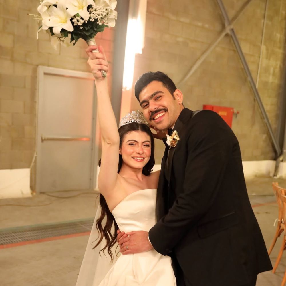 تارا عبود عروسا في مسلسل فخر الدلتا