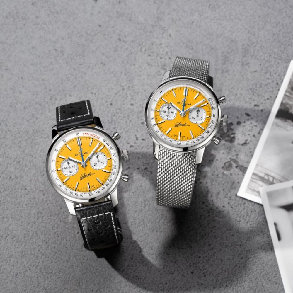 تكريمًا لأعظم دراج في التاريخ: Breitling تطلق ساعة صُنعت احتفالاً بـ 525 انتصارًا