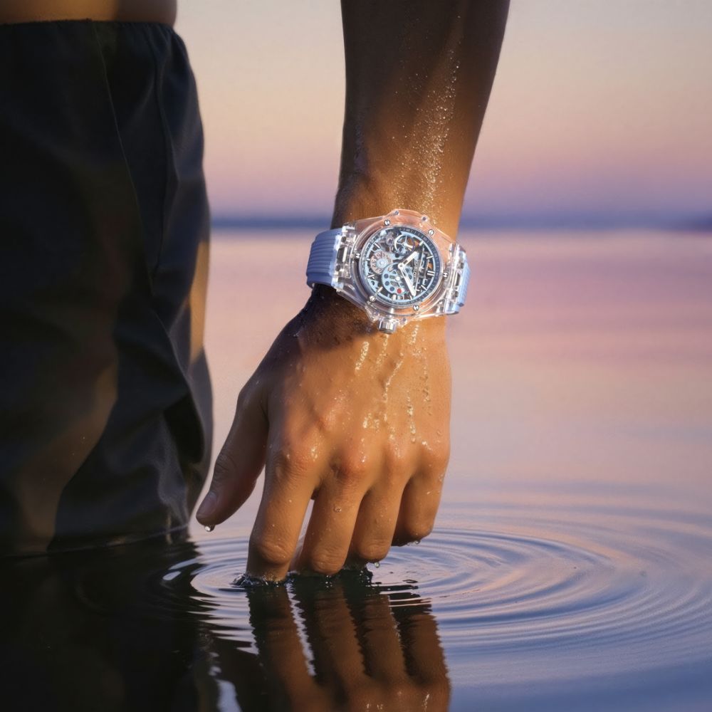 Hublot Big Bang Sapphire Sky Blue... عندما يلتقي الصفير بالابتكار