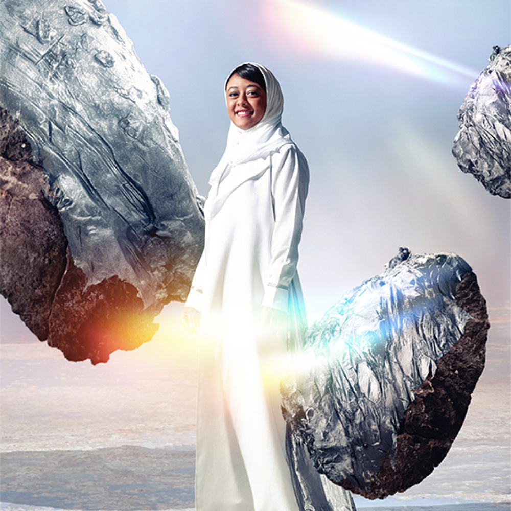  ريانة برناوي الصورة خاصة بمجلة هي من تصوير KERTIN VASSAR