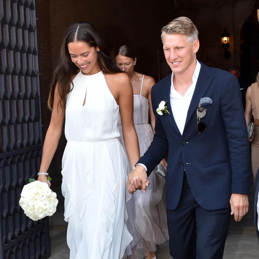 باستيان شفاينشتايغر Bastian Schweinsteiger وآنا إيفانوفيتش Ana Ivanovic