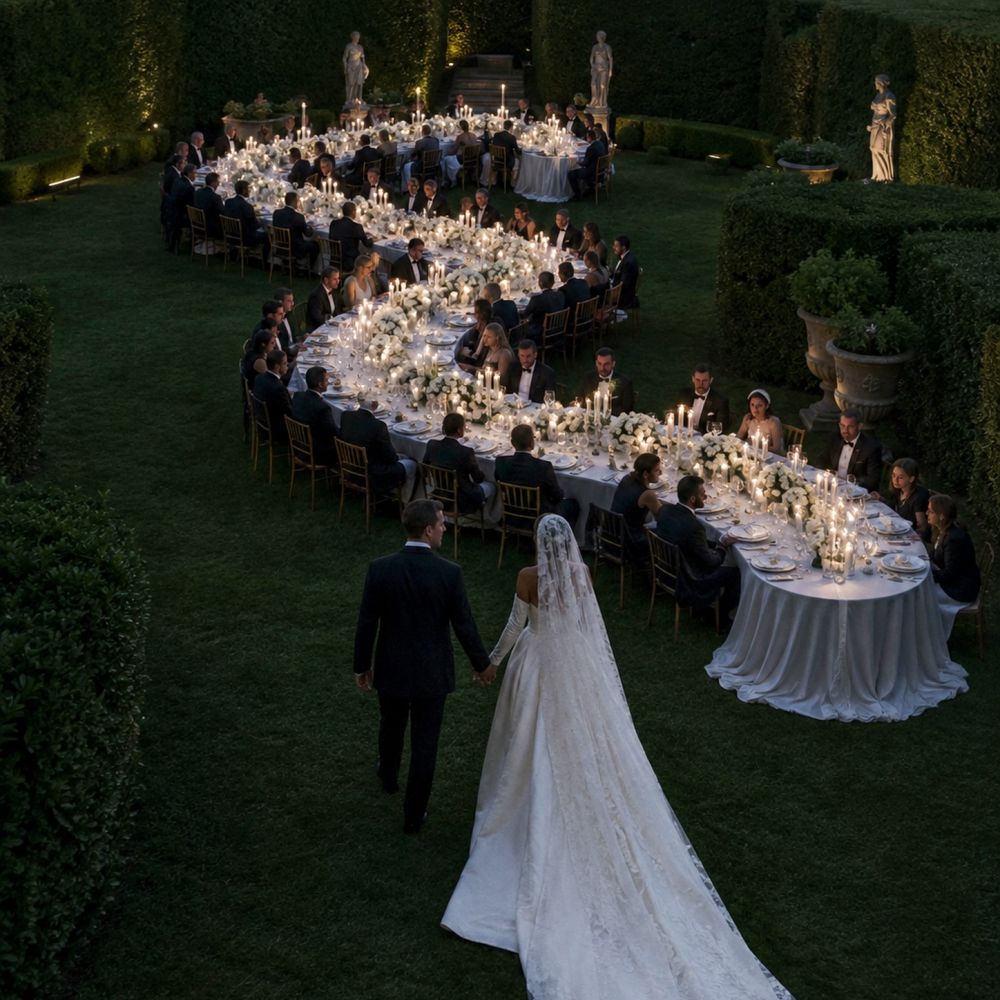 راحة الضيوف أولاً- الصورة من @ THE WEDDING BLISS
