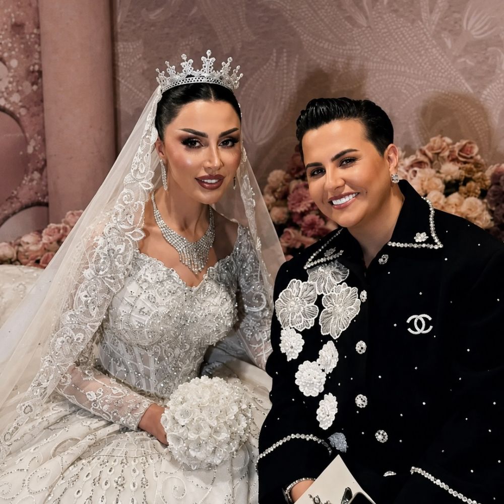 زفاف مزنة أخت الفنانة شمة حمدان