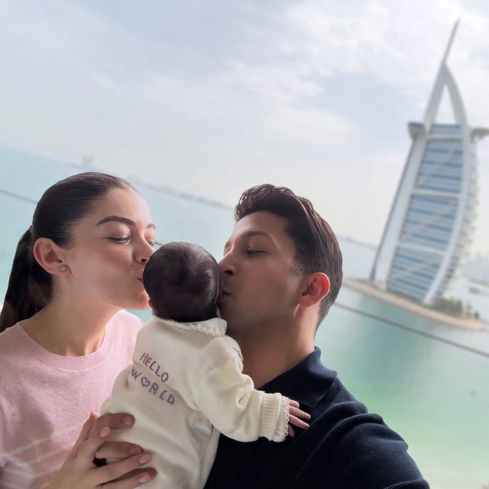 ليلى أحمد زاهر أمًا للمرة الأولى