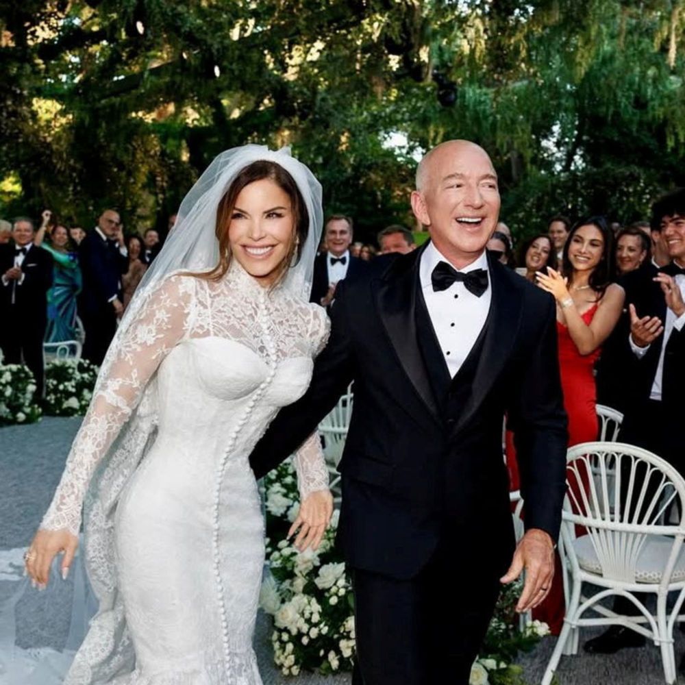 جيف بيزوس Jeff Bezos ولورين سانشيز بيزوس Lauren Sánchez Bezos
