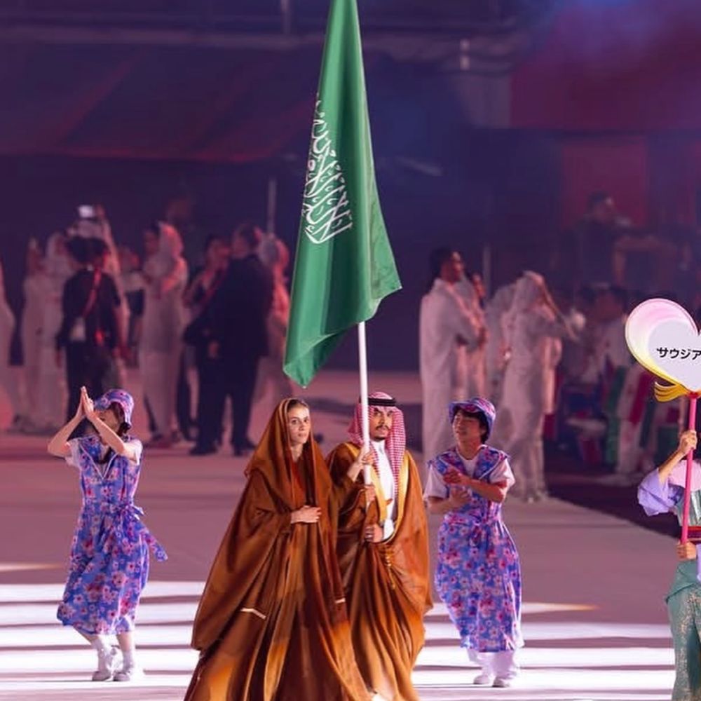من هي يارا العمري التي رفعت راية السعودية في افتتاح آسياد ناغويا 2026؟