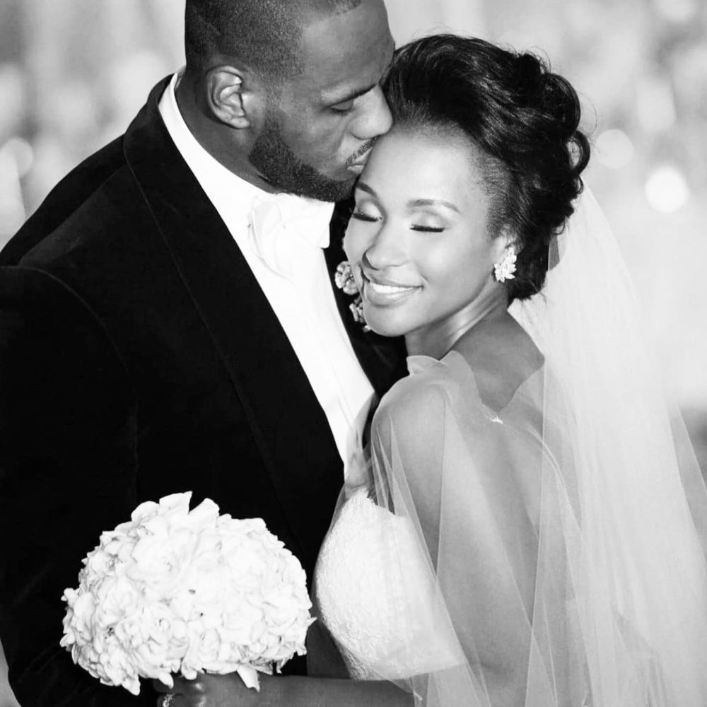 ليبرون جيمس LeBron James وسافانا جيمس Savannah James