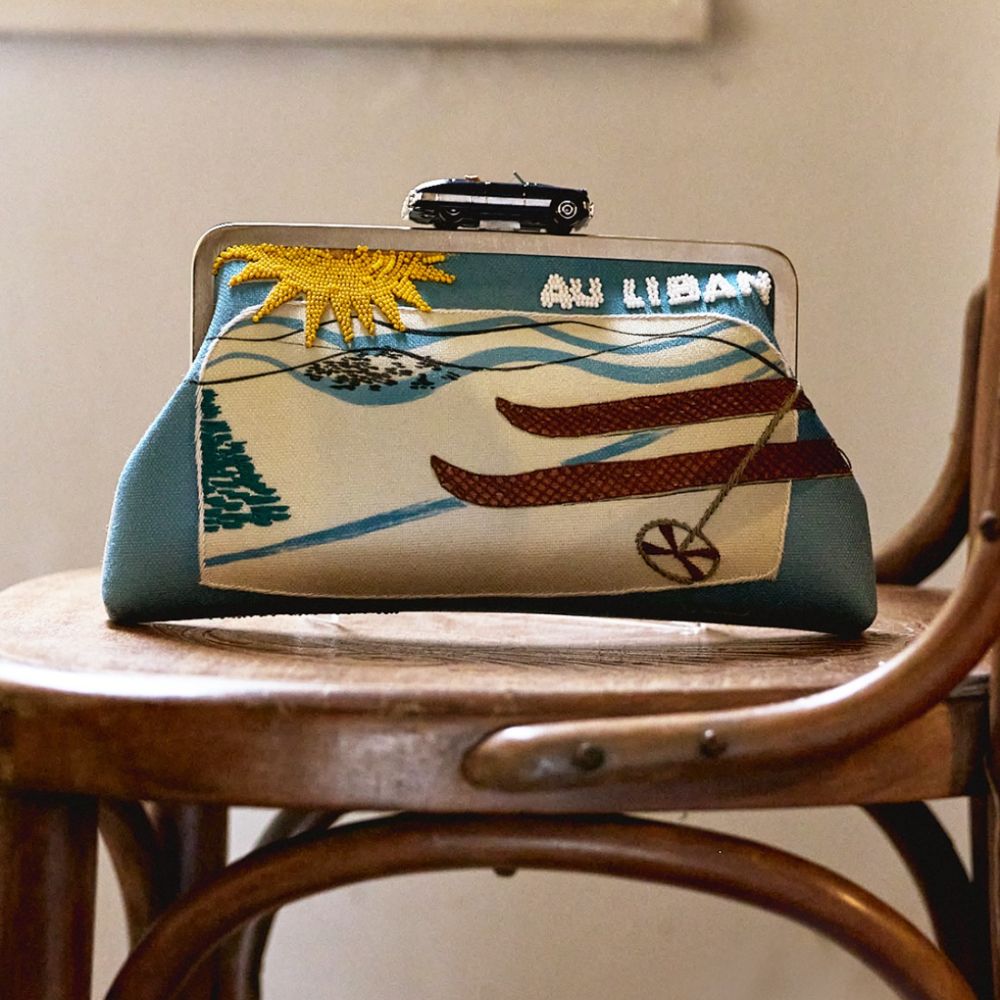 Love, Lebanon‏... رسالة حب مُطرزة بالشغف لدار ‏Sarah’s Bag‏ ‏