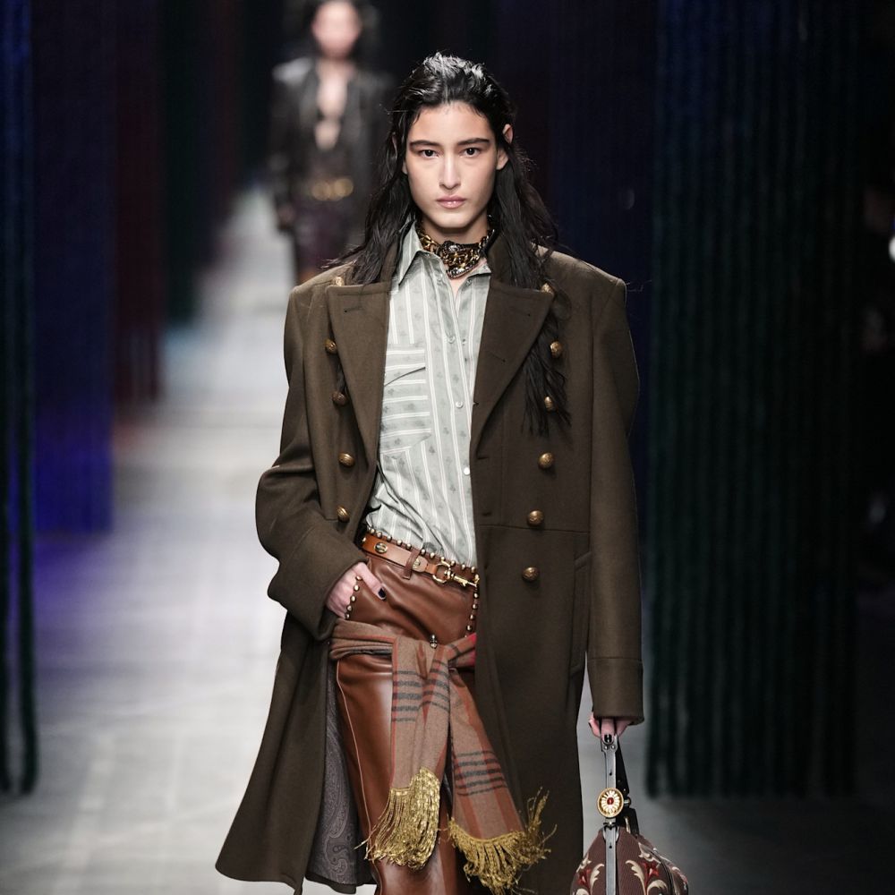 Etro الوشاح مع السروال
