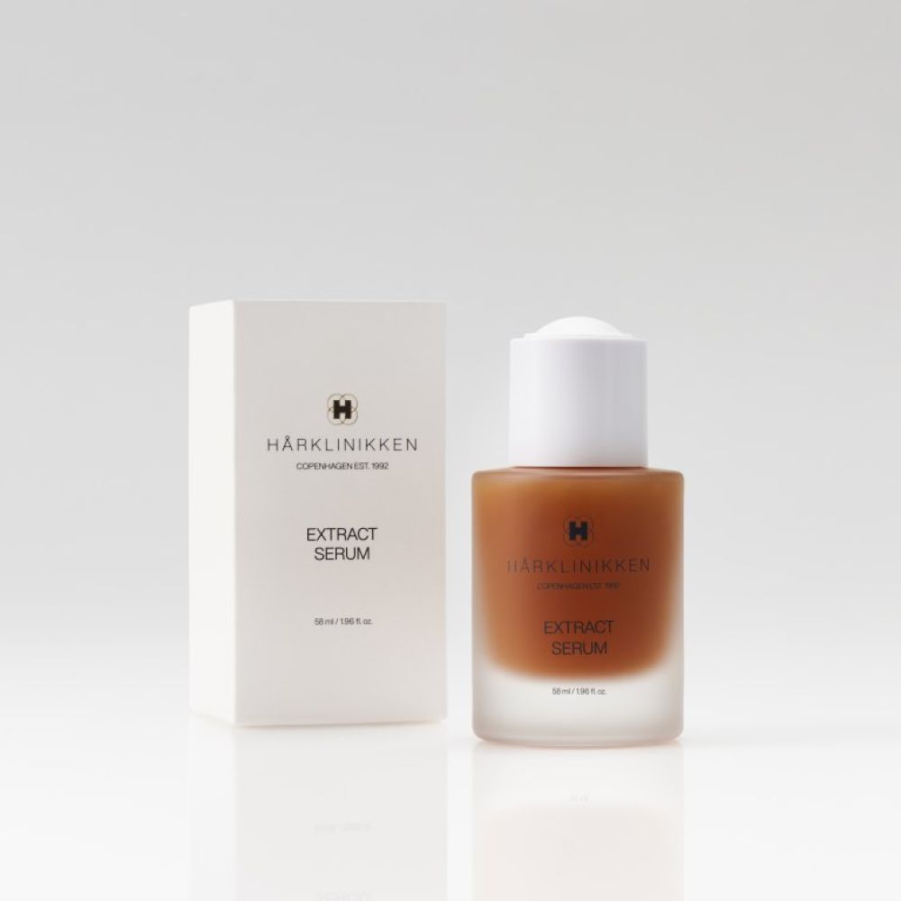 أساس جديد للعناية بفروة الرأس: "هاركلينيكن" Hårklinikken تطلق سيروم HXC-4 Extract Serum
