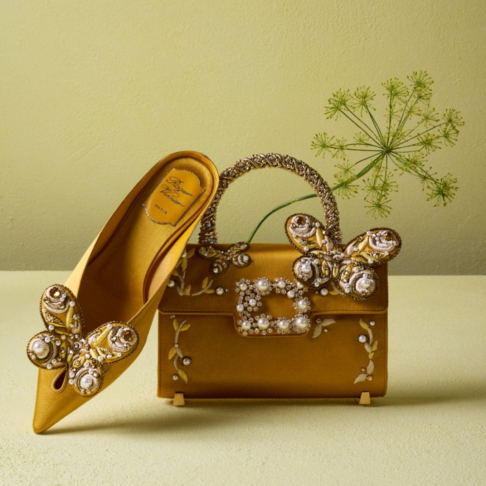 دار روجيه ڤيڤييه تكشف عن مجموعة ‏Vivier en Fleur‏ لربيع 2027 ‏