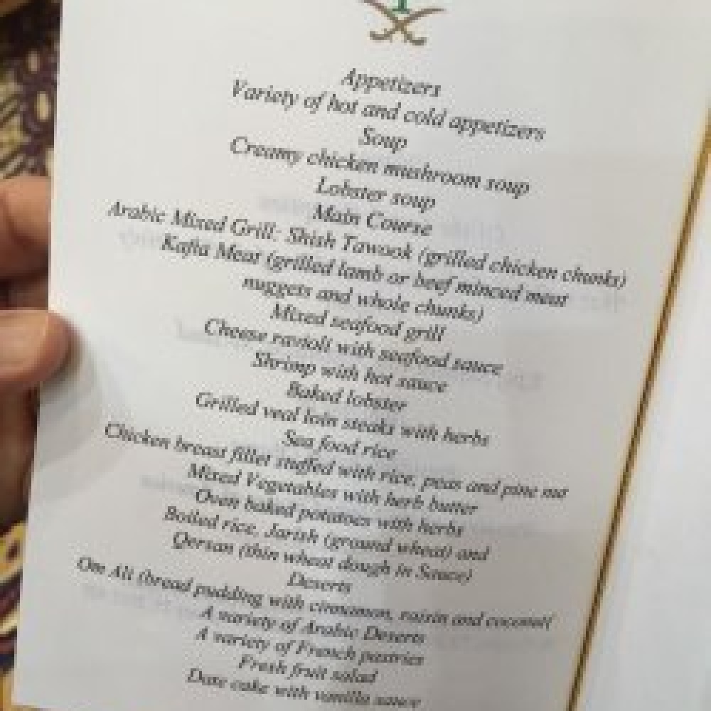 وجبات أوباما في الرياض تثير الأميركيين