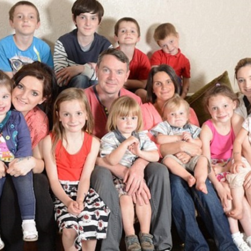 بريطانية حامل للمرة السابعة عشر 