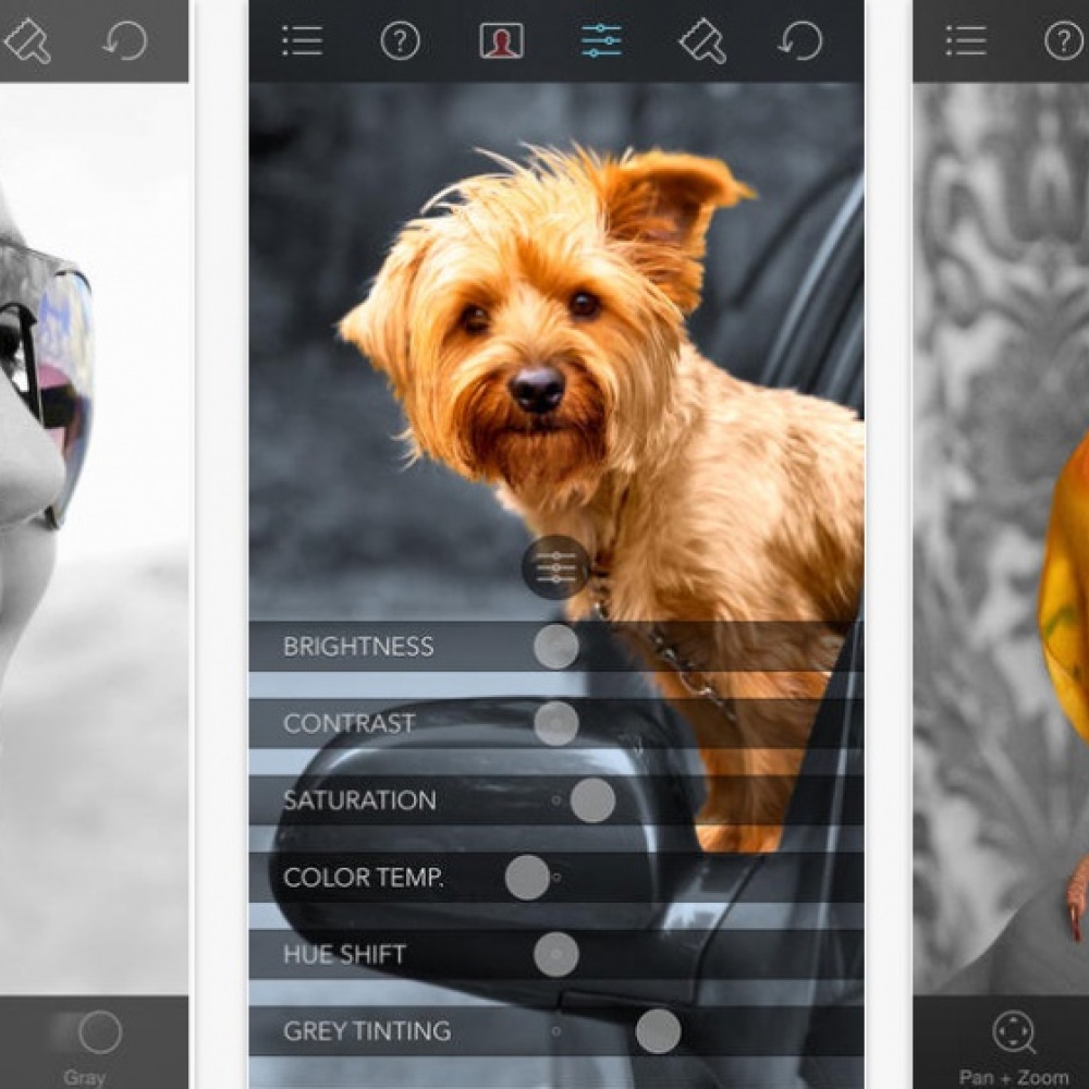 تطبيق ColorSplash لدمج الأبيض وأسود مع الألوان في صورة واحدة