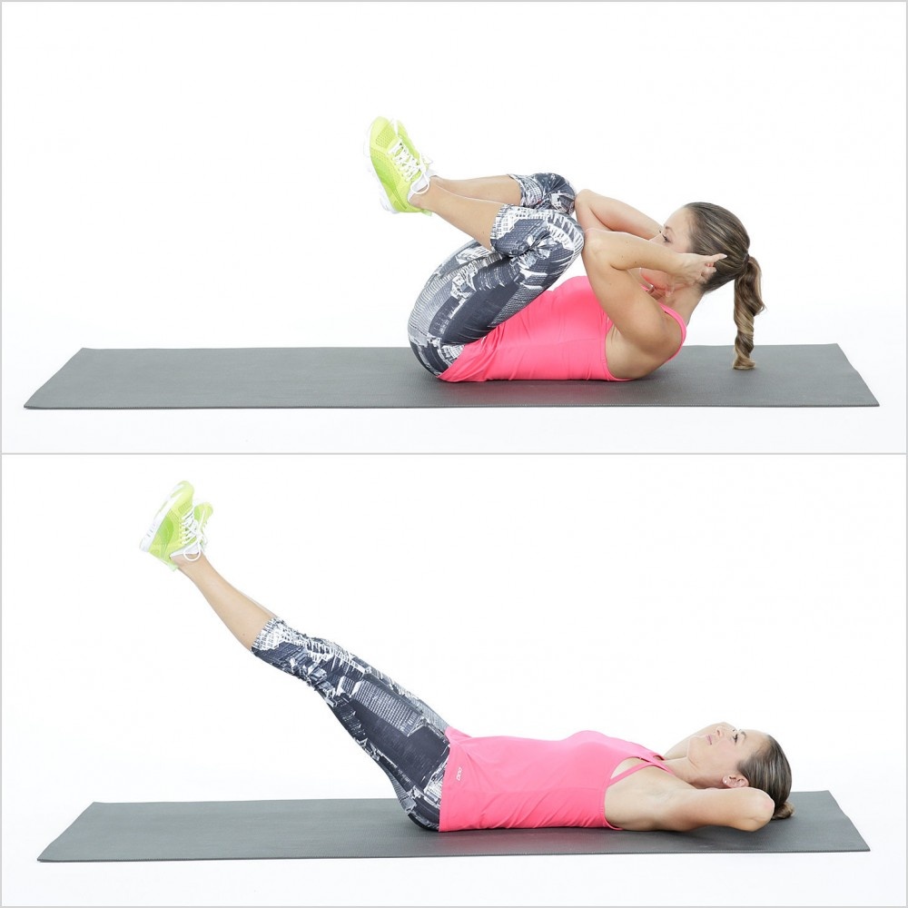 تمرين جديد لشدّ ونحت عضلات معدتك السفلى..