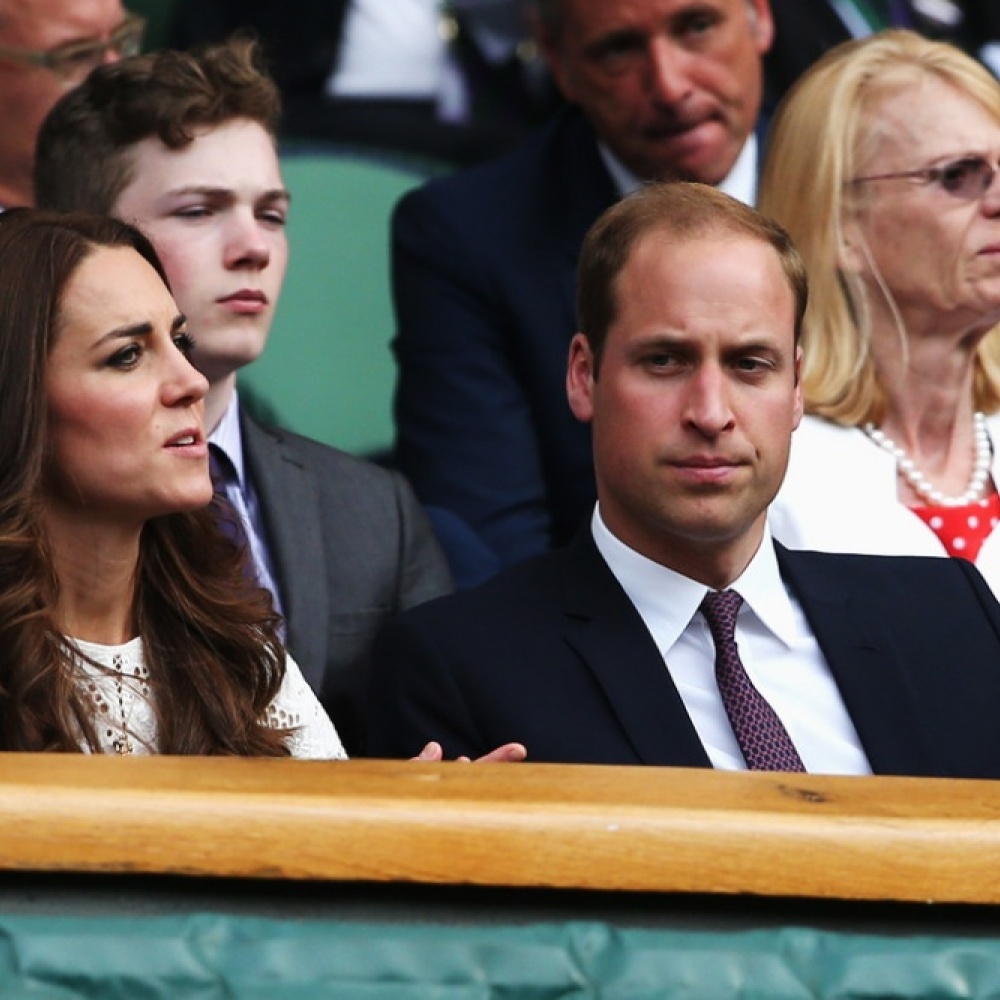 عبوس يسطير على ويليم في بطولة ويمبلدون للتنس... وكيت غير مبالية!