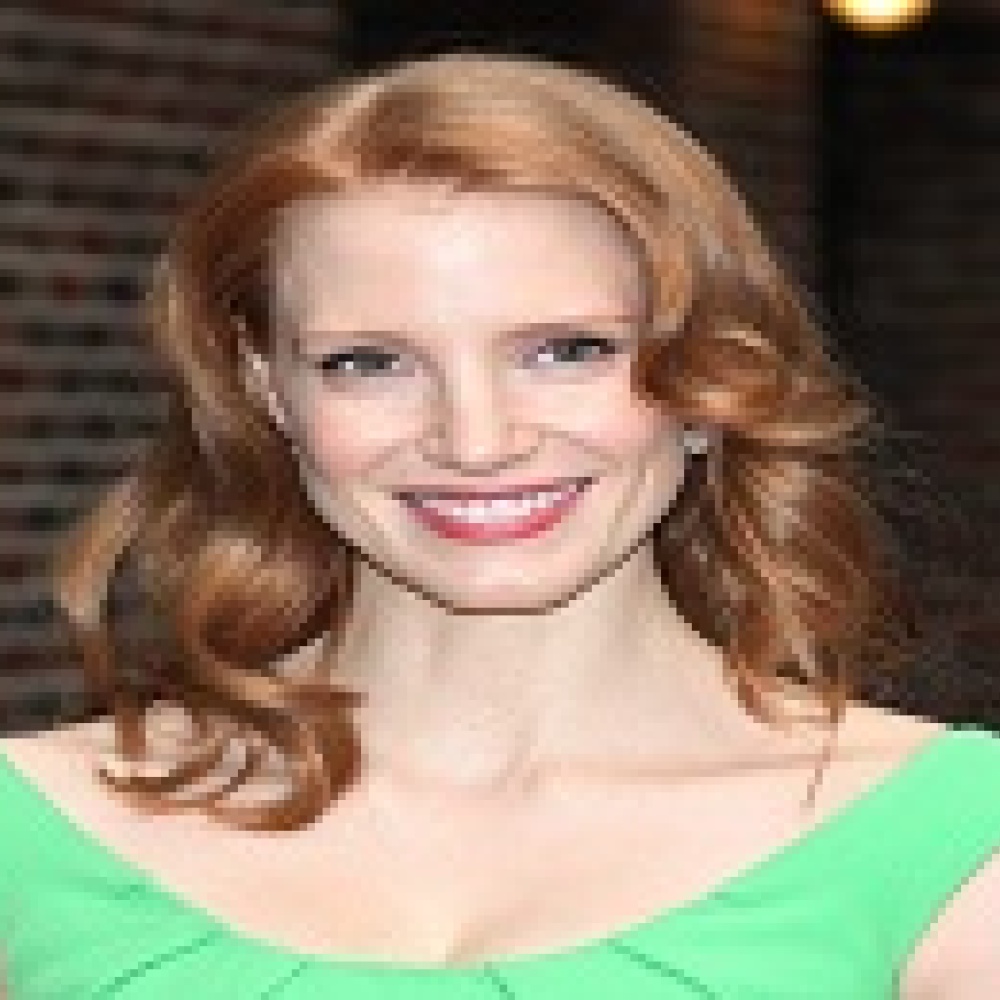 جيسيكا شاستين بمجوهرات  وينستون 