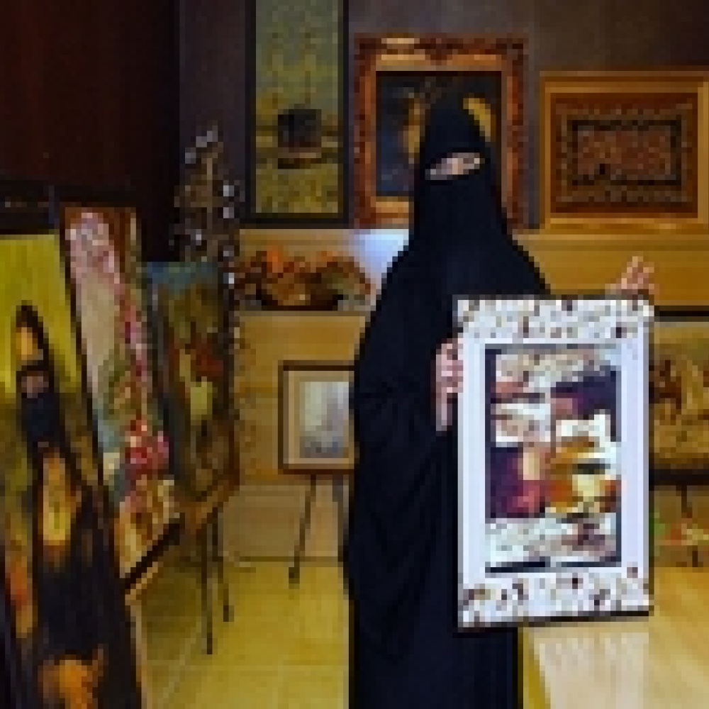 ليلى الشاذلي تقدم تحف اللوحات العالمية بأسلوب شرقي