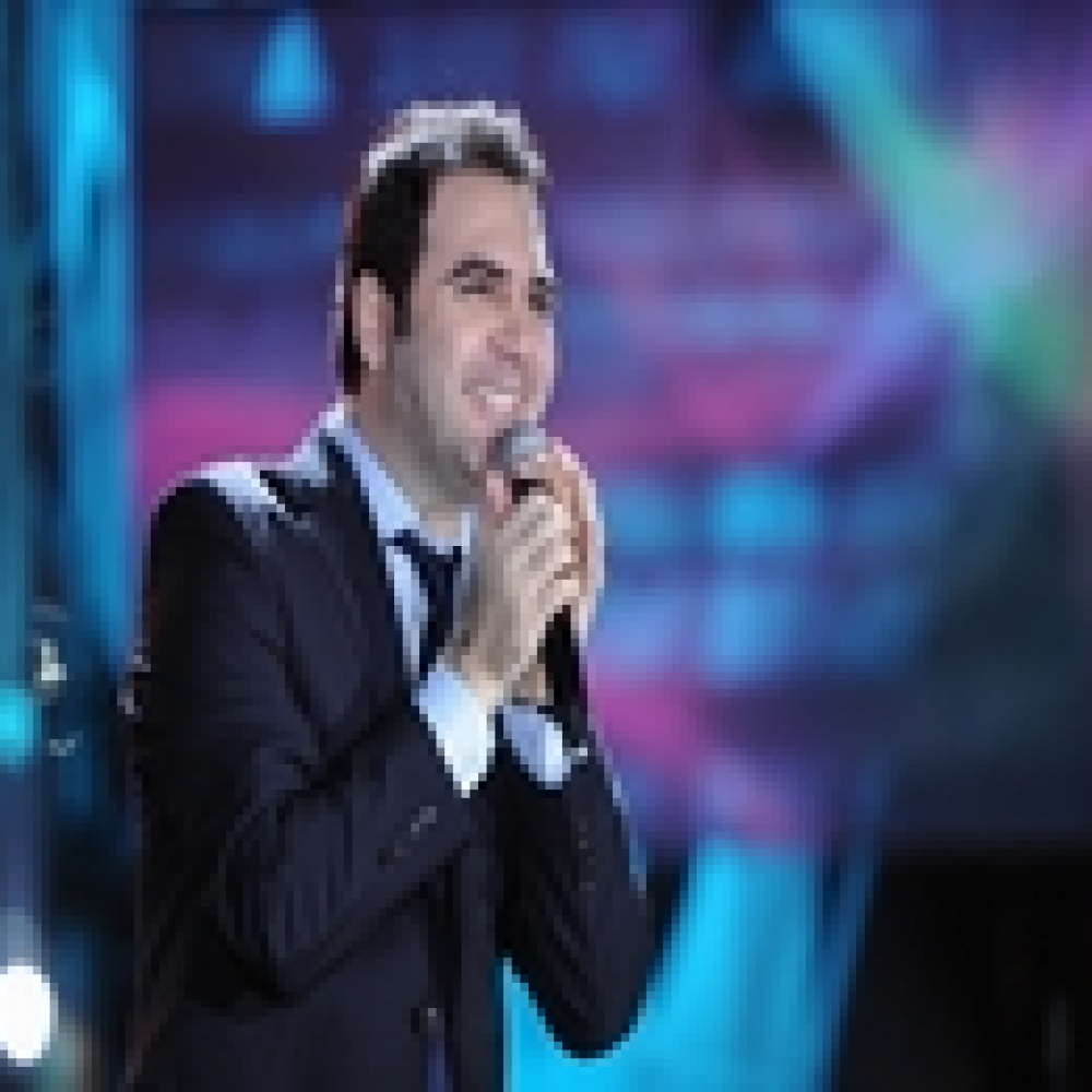 وائل جسار سعيد بحفل دبى