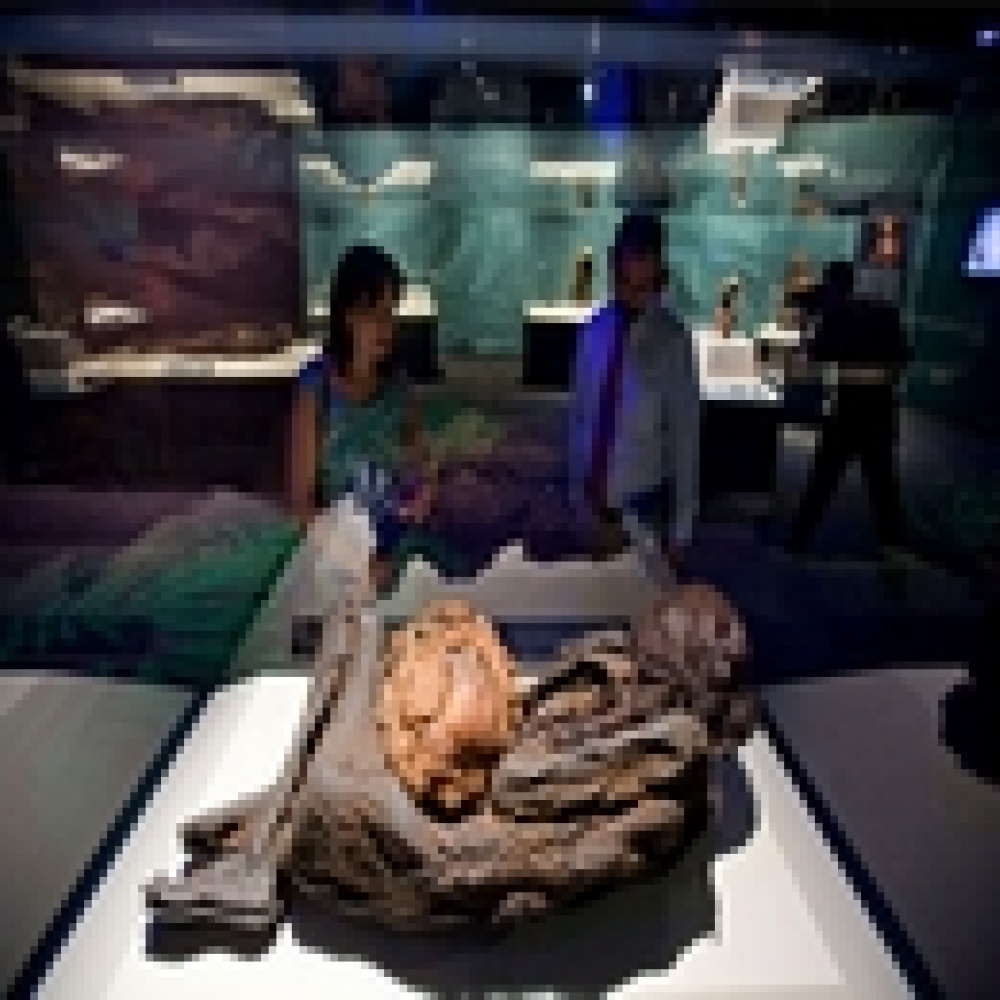 معرض خاص للمومياوات النابضة بالحياة