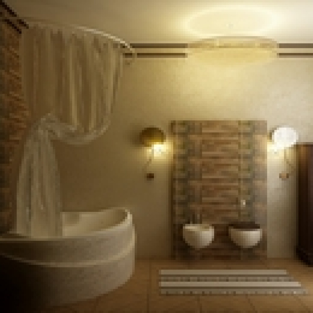 الإضاءة تبرز ديكور الحمامات