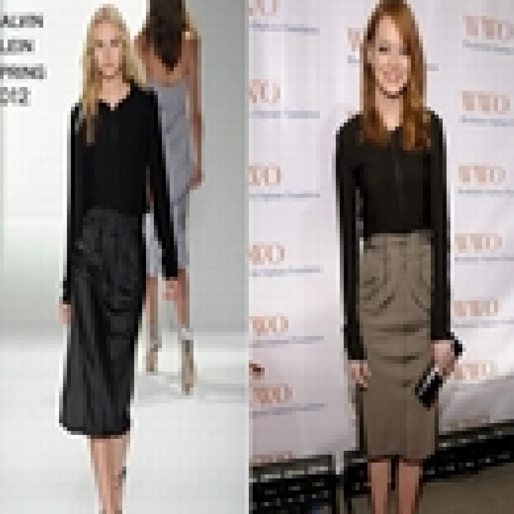 نجمات هوليوود يتألقن بأزياء كالفن كلاين