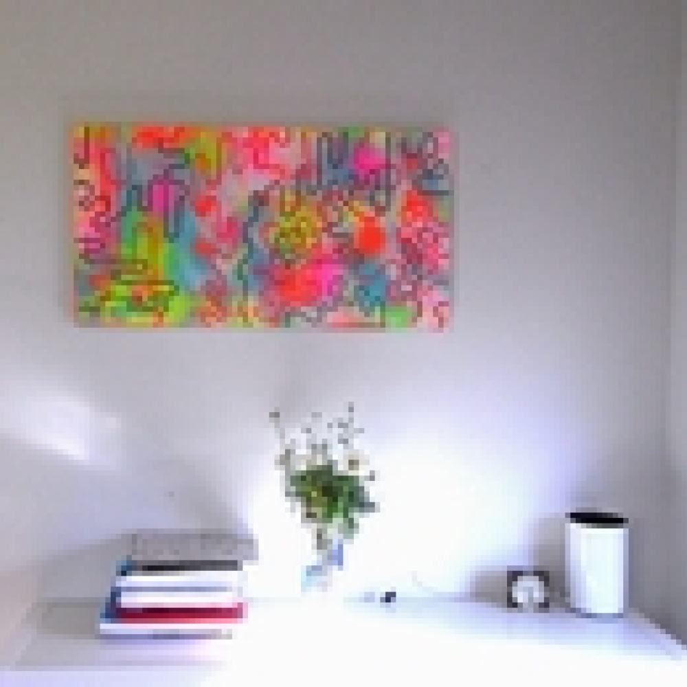 اللوحات الفنية ديكورات جديدة للحوائط السادة