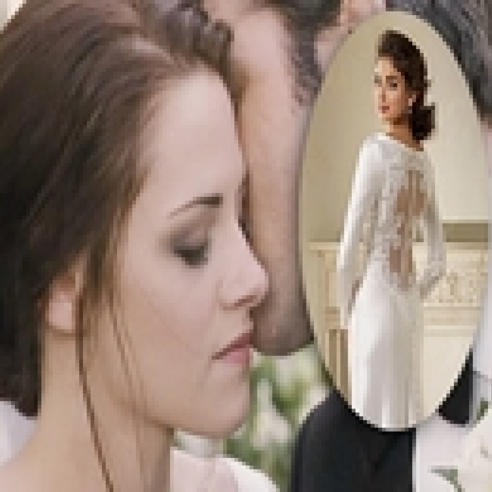 فستان زفاف النجمة كريستين ستويوارت بـ799 دولار