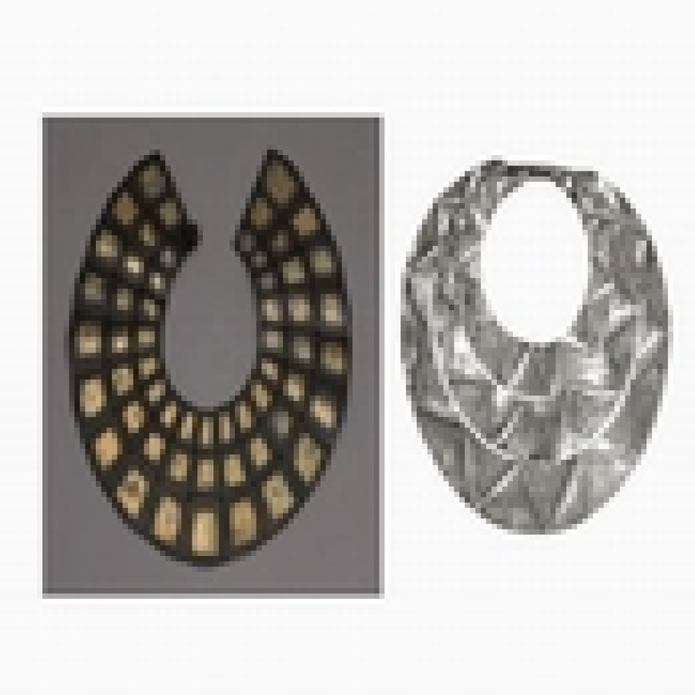 معرض لبعض القلادات بمتحف الفنون والتصميم بنيويورك