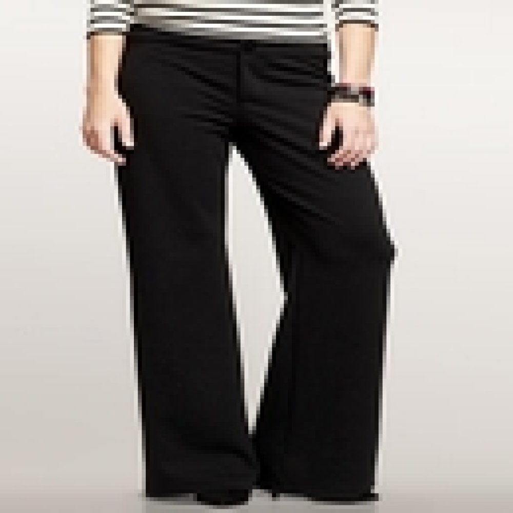 السروال بخصر متوسط الارتفاع