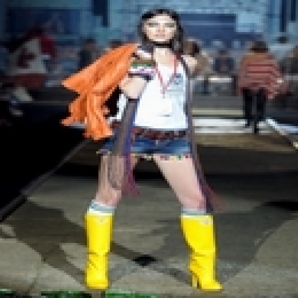 rain boots موضة الشتاء القادم