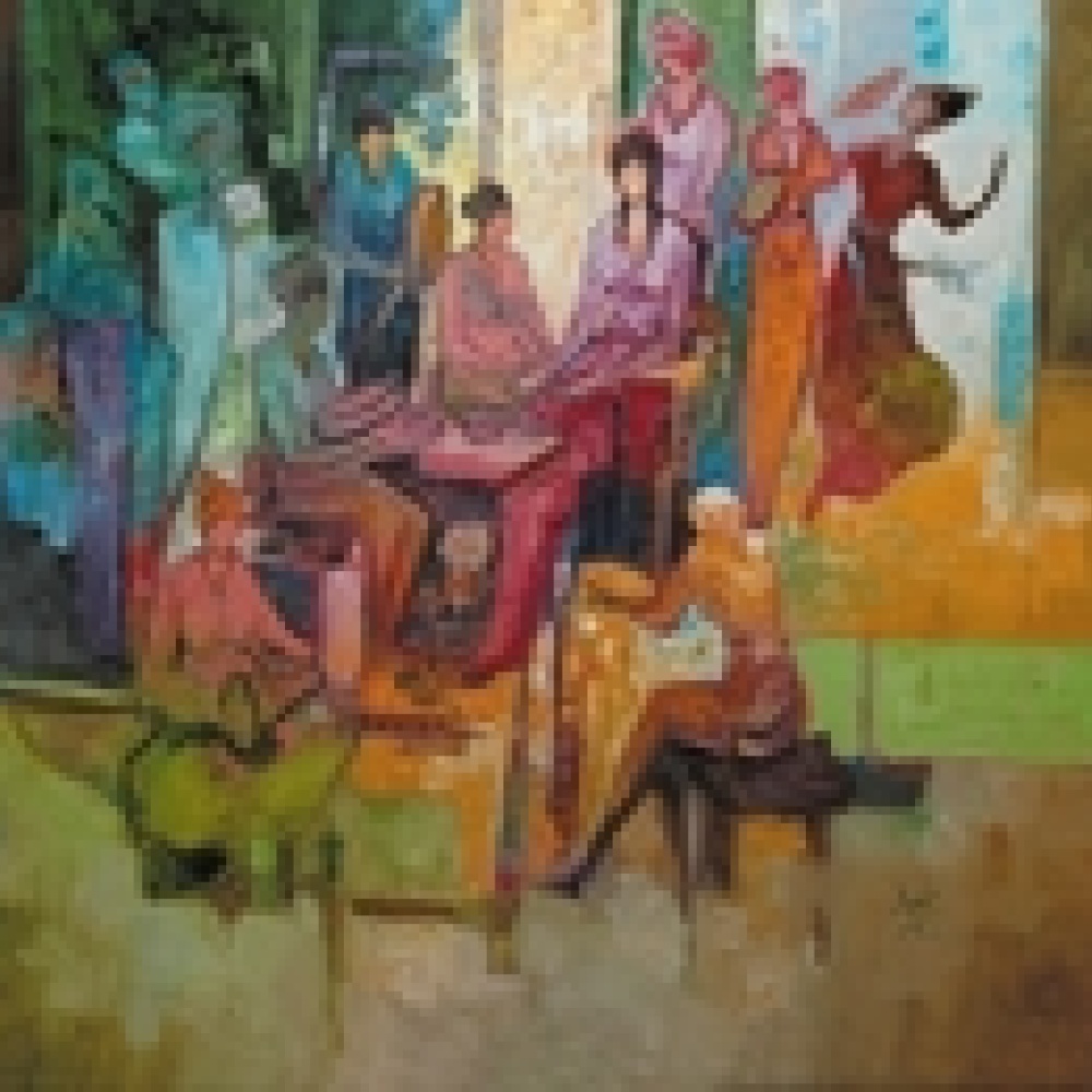 أتيليه جدة يختتم موسمه بمعرض الفنانين الشباب