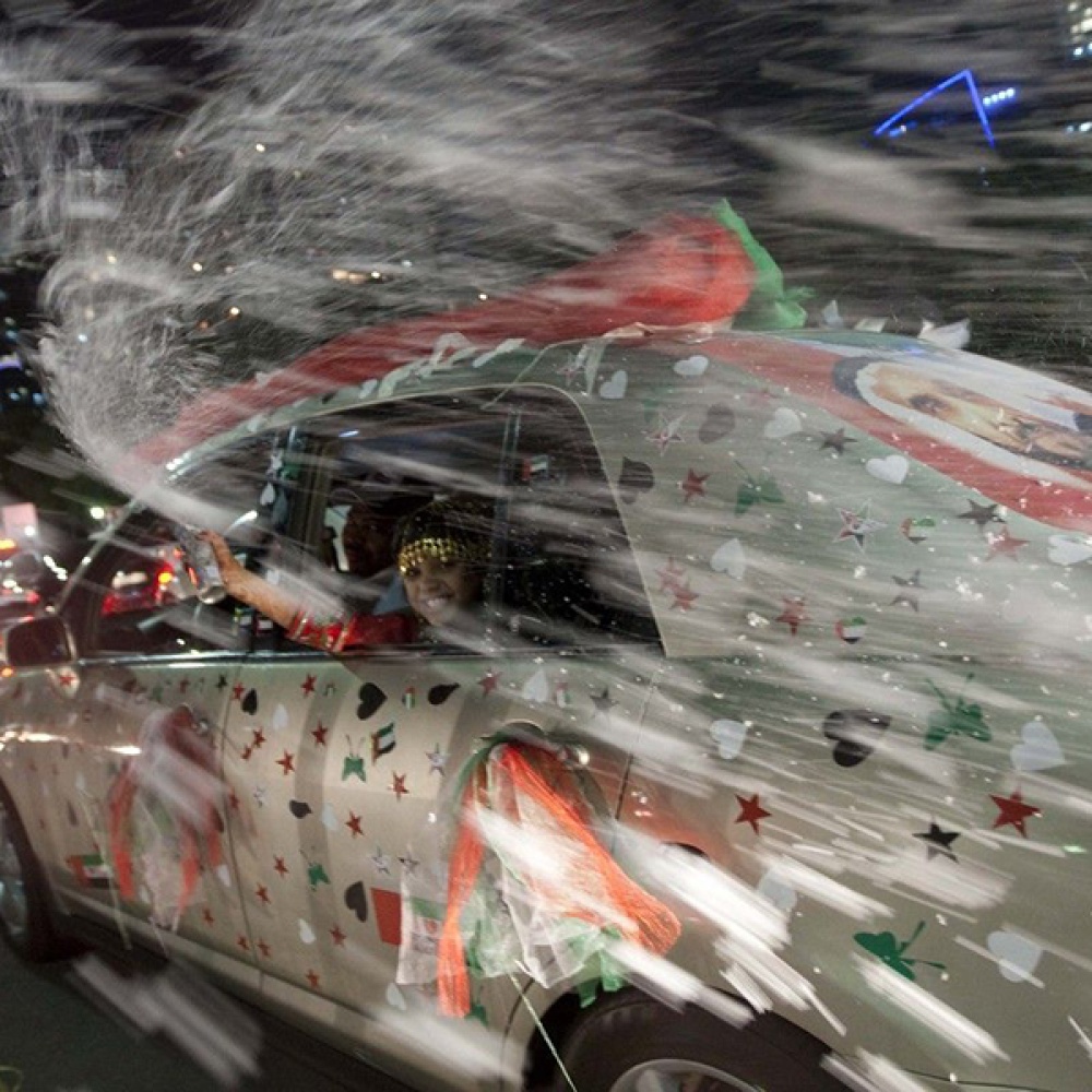 احتفالات اليوم الوطني الإماراتي الـ46 في أبوظبي