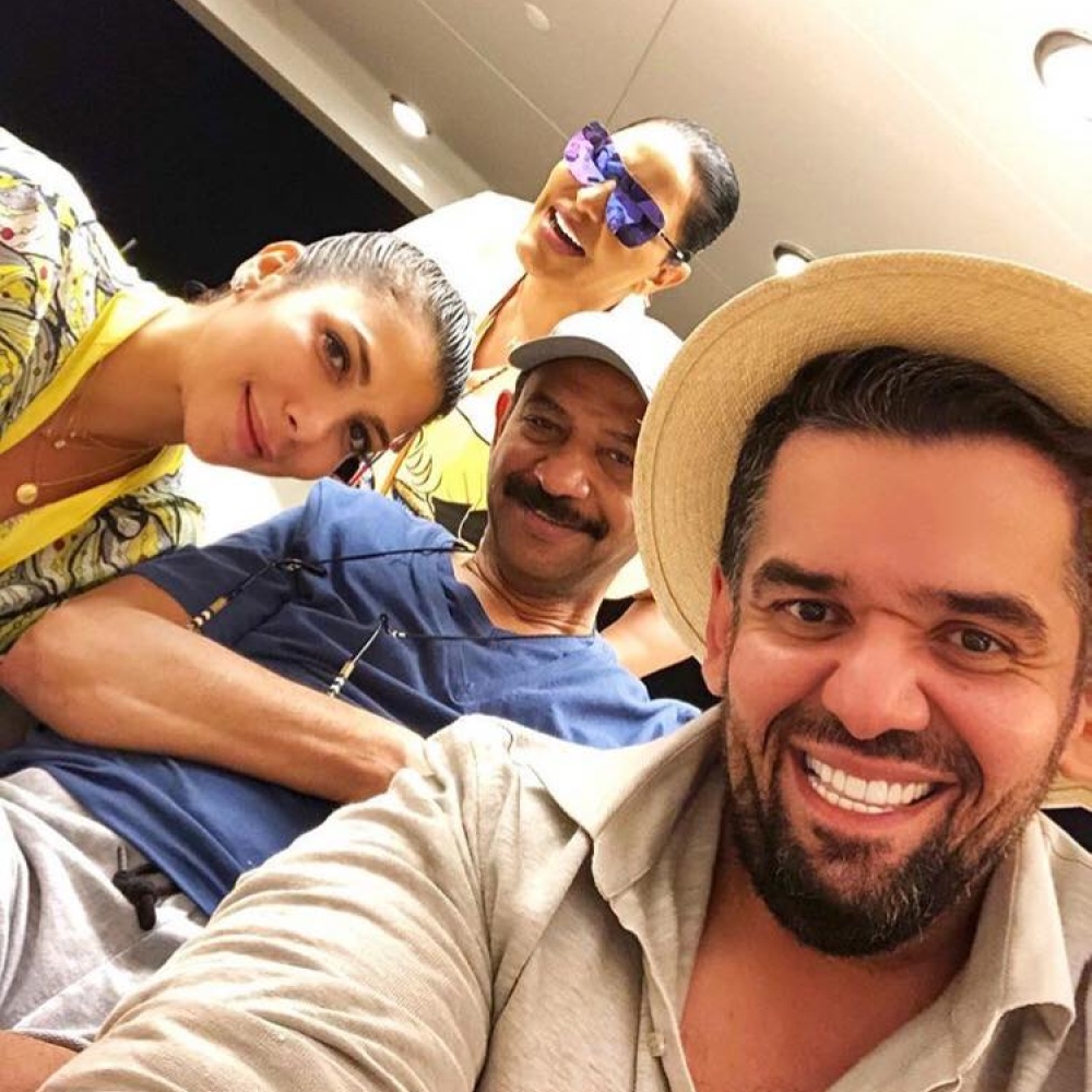 سيلفي النجوم يجمع حسين الجسمي وأصالة نصري وعبادي الجوهر وأحلام