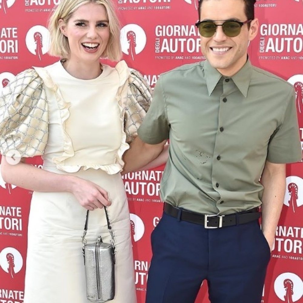 رامي مالك ولوسي بوينتون 