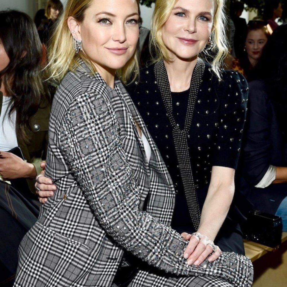 نيكول كيدمان وكيت هدسون في عرض مايكل كورس في أسبوع الموضة في نيويورك 2020