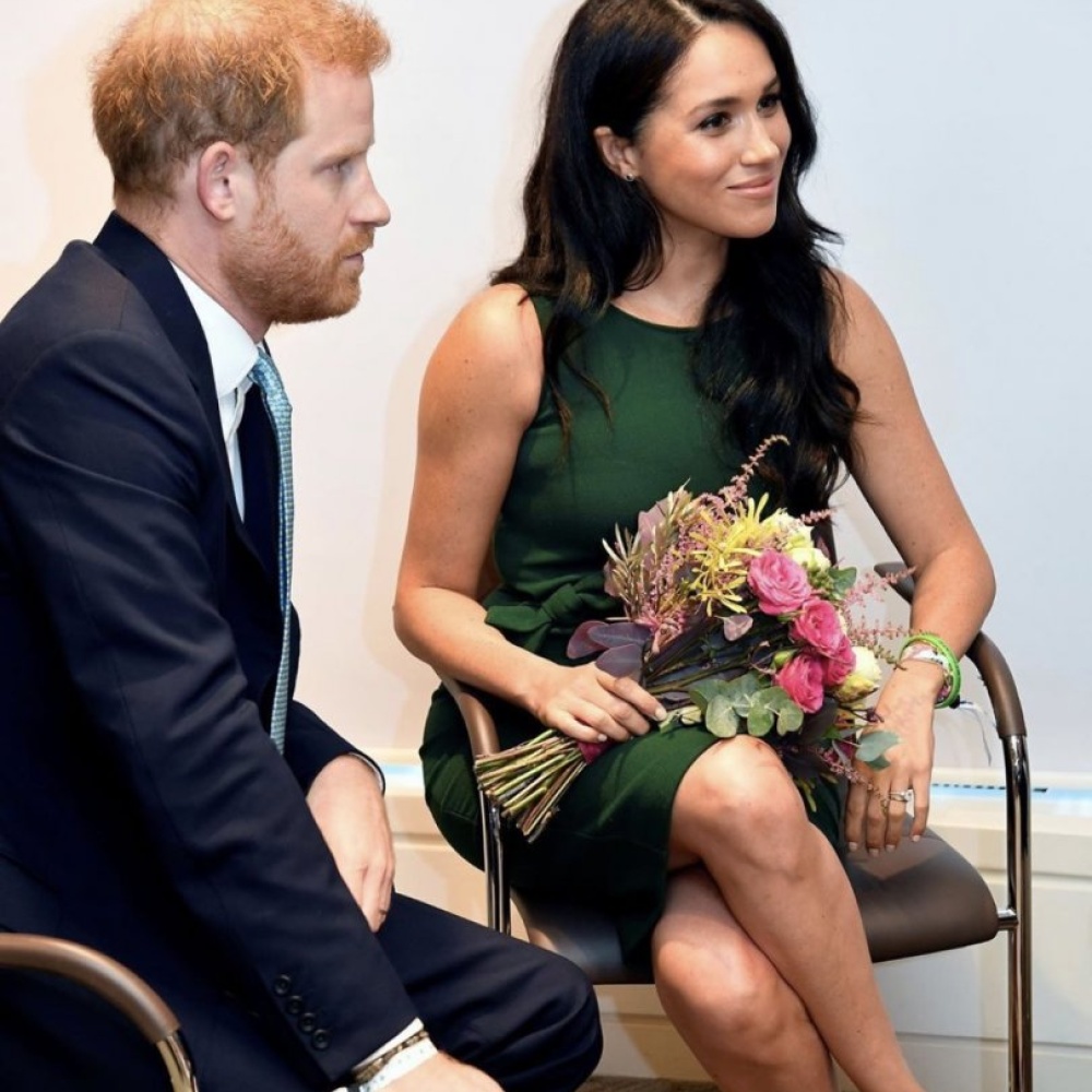 ميغان ماركل تطل بفستان وخاتم خطوبتها في حفل WellChild Awards مع زوجها الأمير هاري