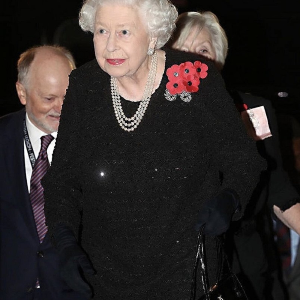 إطلالة الملكة اليزابيث الثانية في الحفل السنوي Festival of Remembrance